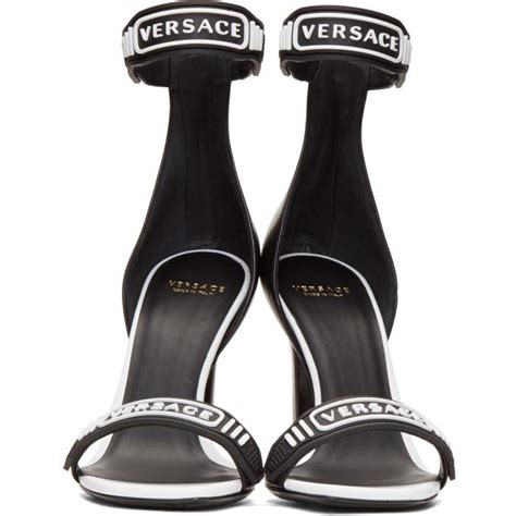 versace logo strap sandals replica|versace sandals.